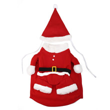 Load image into Gallery viewer, Santa Doggie Costume