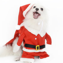 Load image into Gallery viewer, Santa Doggie Costume