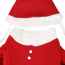 Load image into Gallery viewer, Santa Doggie Costume