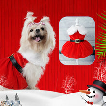 Load image into Gallery viewer, Santa Doggie Costume