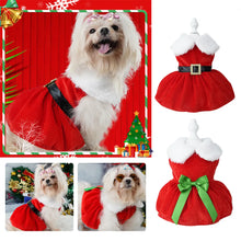 Load image into Gallery viewer, Santa Doggie Costume