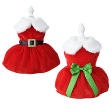 Load image into Gallery viewer, Santa Doggie Costume