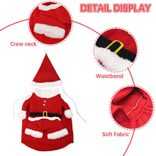 Load image into Gallery viewer, Santa Doggie Costume