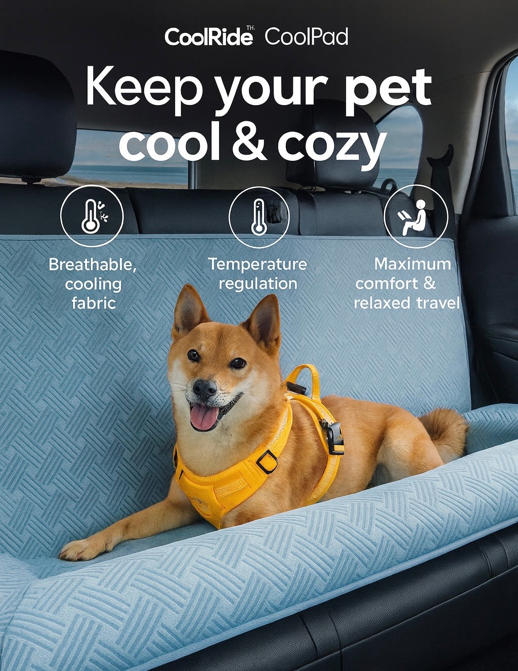 CoolRide: Cooling Seat Cover