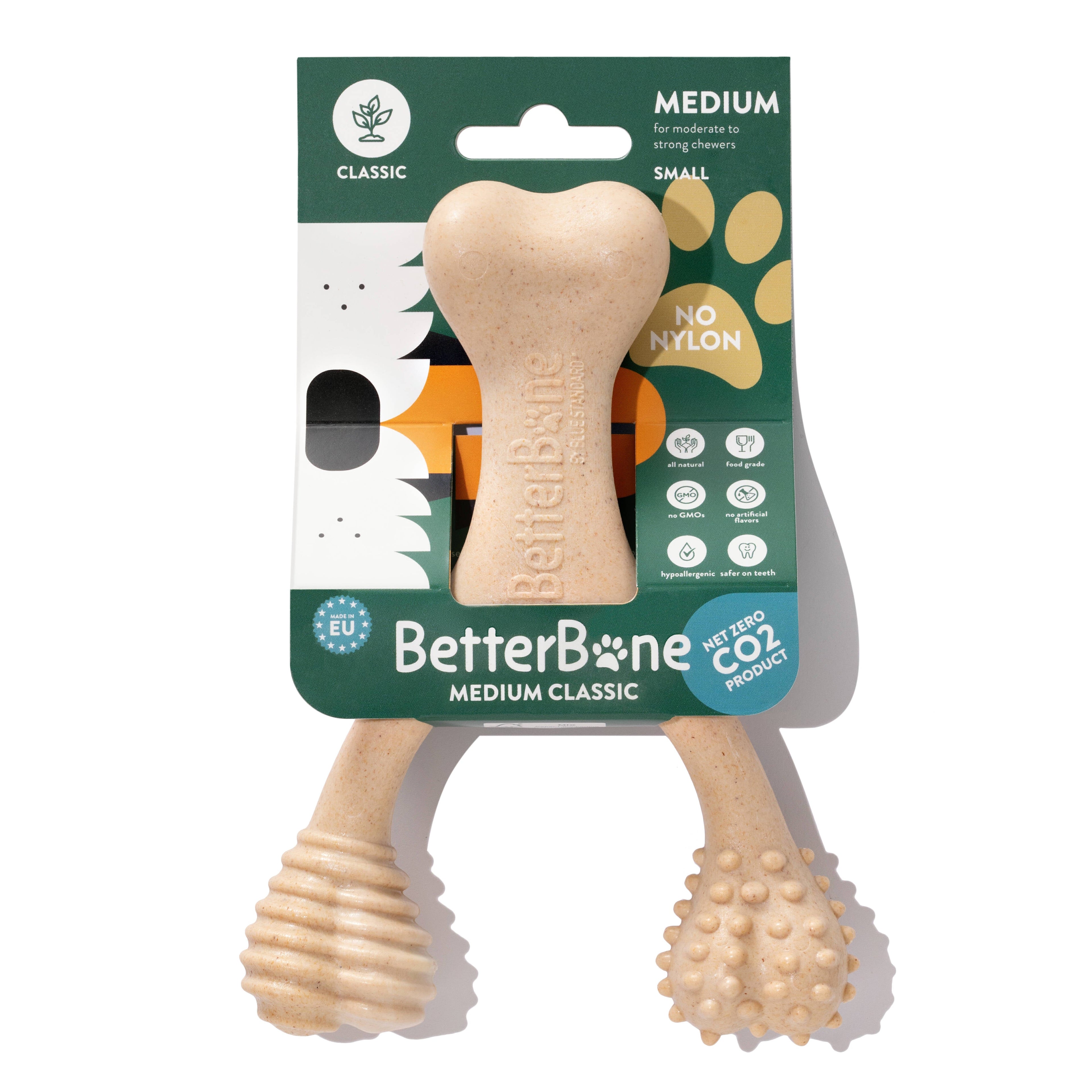 MODERATE Durability CHEW TOY: Perfect Chew for Everyday Chewers | Naturally Derived Ingredients, Eco-Friendly, Non-Toxic