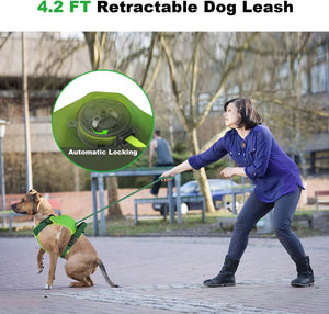 RetraHarn™:Your All-in-One Retractable Leash and Harness