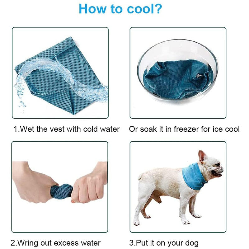 Cooling Collar: prevent heatstrokes