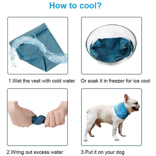 Cooling Collar: prevent heatstrokes