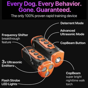 BarkShield™ – Ultrasonic Dog Training & Bark Control Device