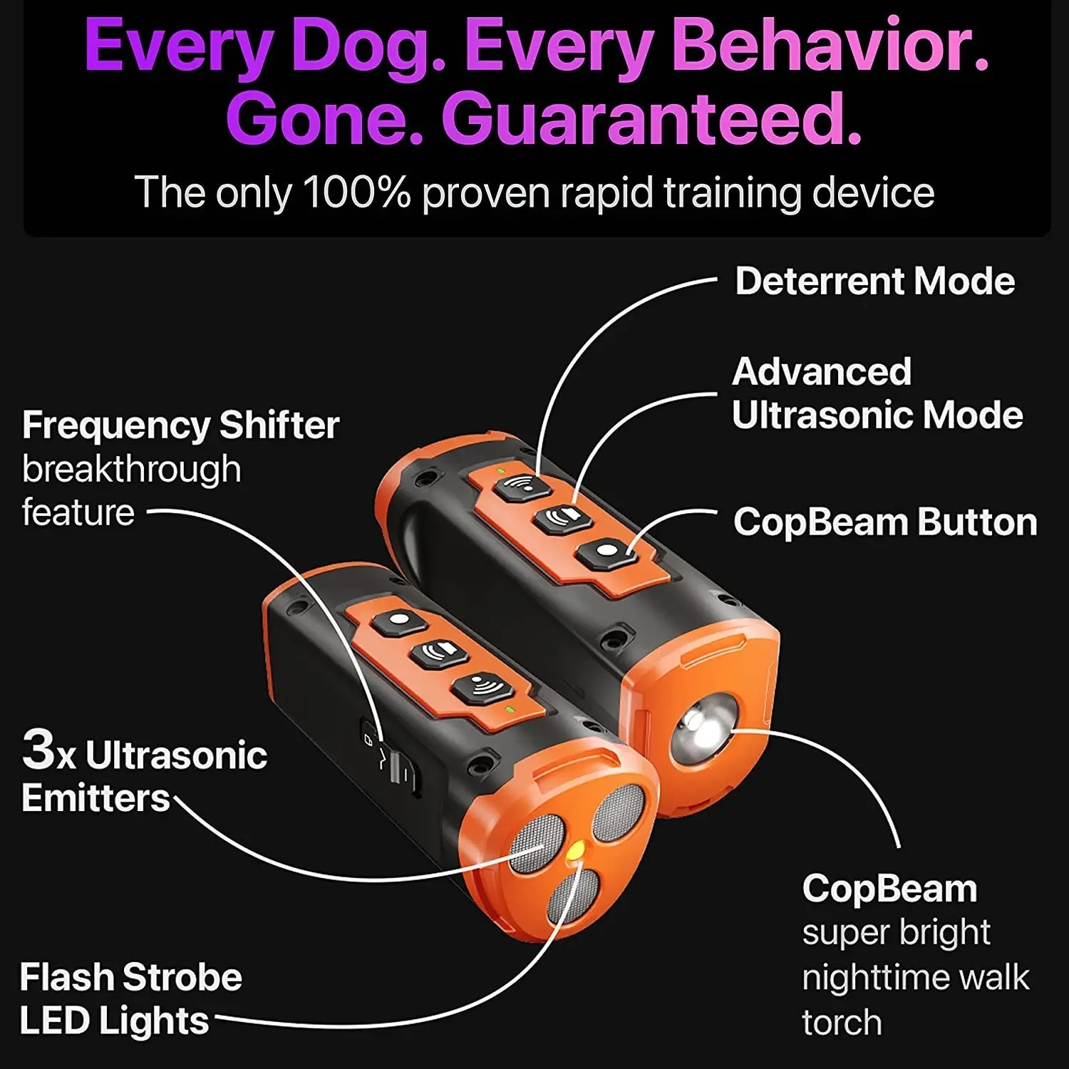 BarkShield™ – Ultrasonic Dog Training & Bark Control Device