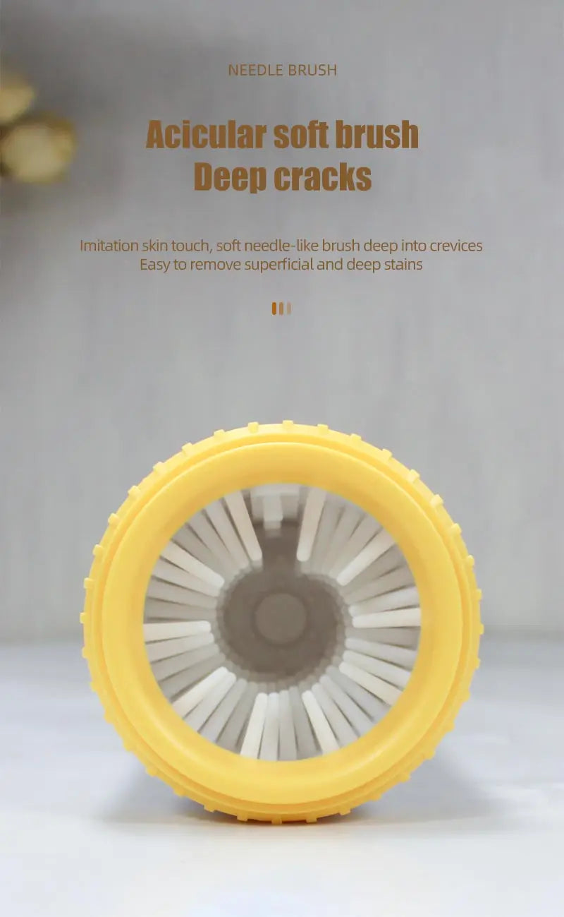 Magic Tubby: auto-spinning paw cleaner