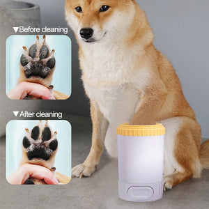 Magic Tubby: auto-spinning paw cleaner