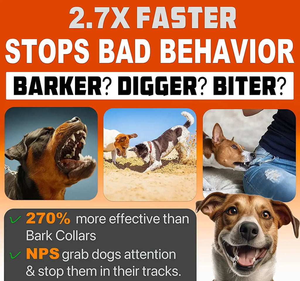BarkShield™ – Ultrasonic Dog Training & Bark Control Device