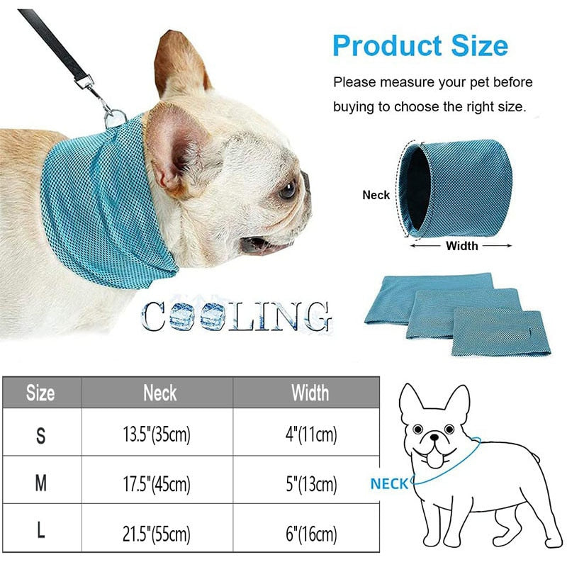 Cooling Collar: prevent heatstrokes
