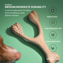 Load image into Gallery viewer, MODERATE Durability CHEW TOY: Perfect Chew for Everyday Chewers | Naturally Derived Ingredients, Eco-Friendly, Non-Toxic