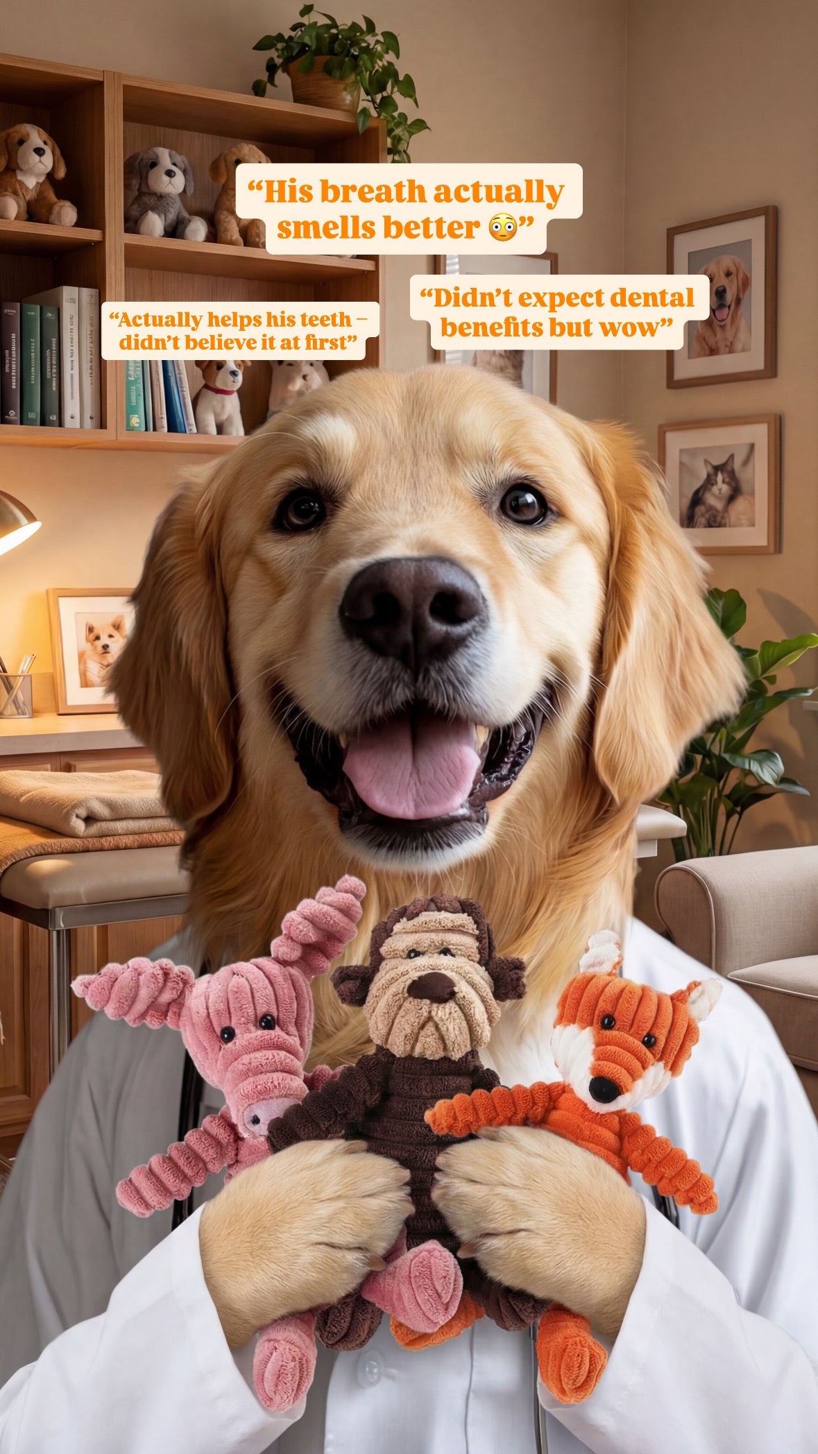 Animal Gang™: Teeth-Cleaning Chew Toys