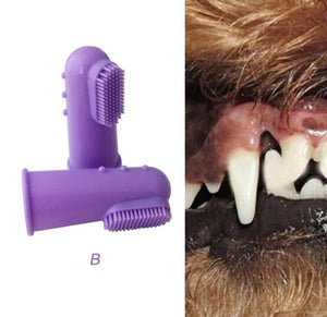 Brushy: Super Soft Pet Finger Toothbrush - Love4myDog