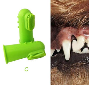 Brushy: Super Soft Pet Finger Toothbrush - Love4myDog