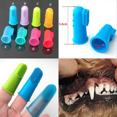 Brushy: Super Soft Pet Finger Toothbrush - Love4myDog