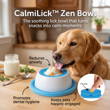 Load image into Gallery viewer, CalmiLick™: Slow-Feeding Lick Bowl