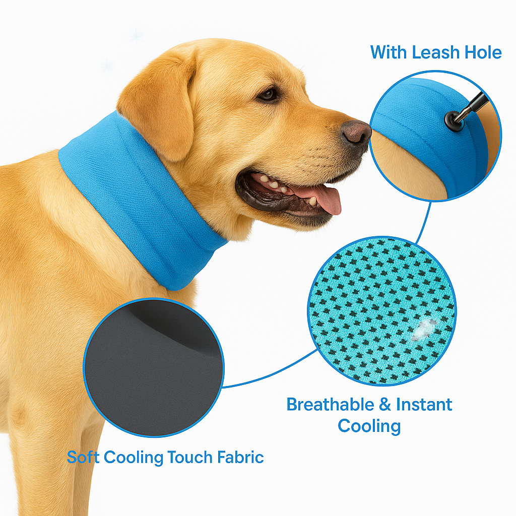 Cooling Collar: prevent heatstrokes