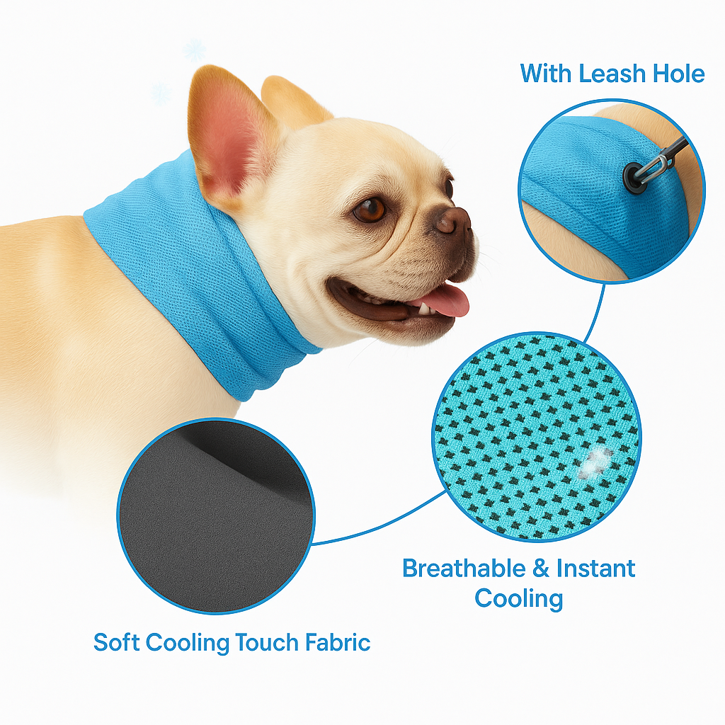 Cooling Collar: prevent heatstrokes