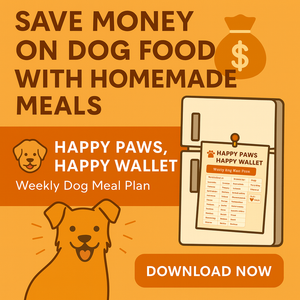 Weekly Homemade Dog Meal Plan + Portion Calculator