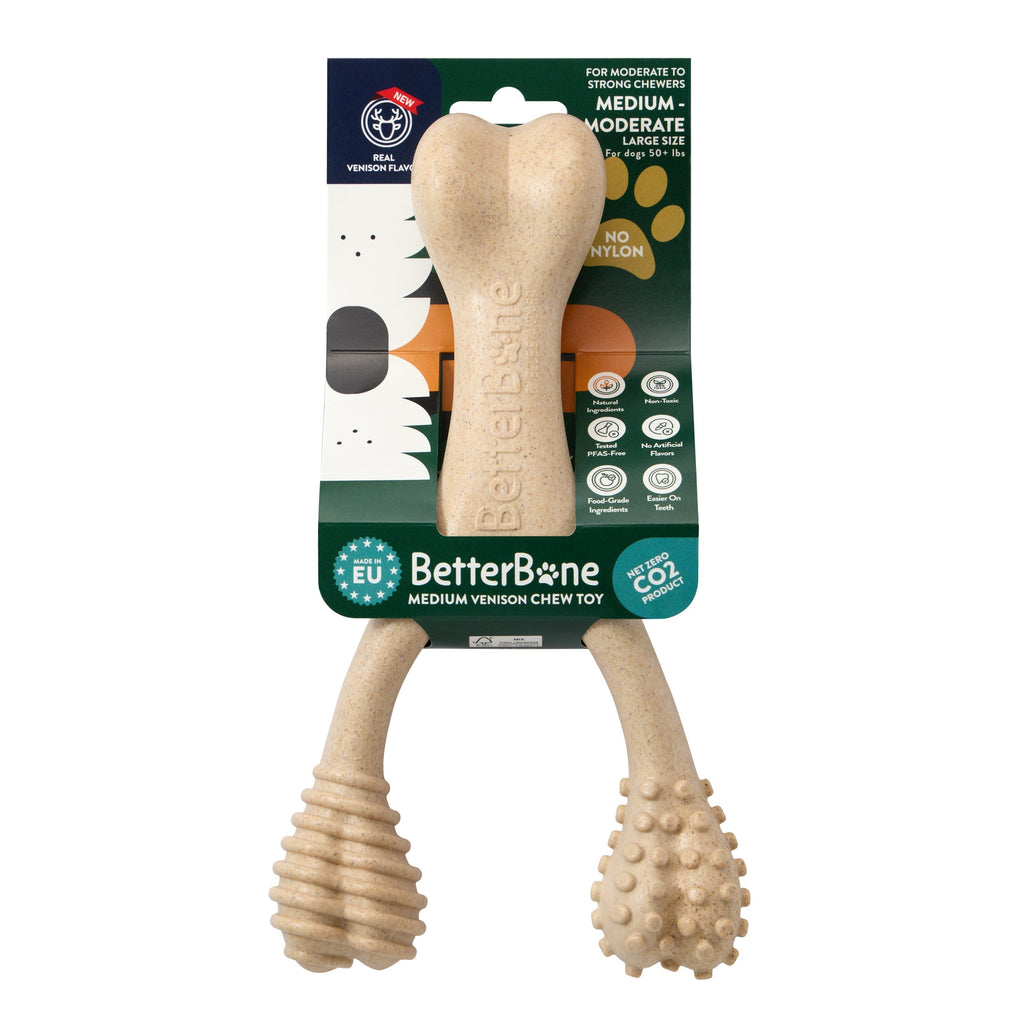 MODERATE Durability CHEW TOY: Perfect Chew for Everyday Chewers | Naturally Derived Ingredients, Eco-Friendly, Non-Toxic