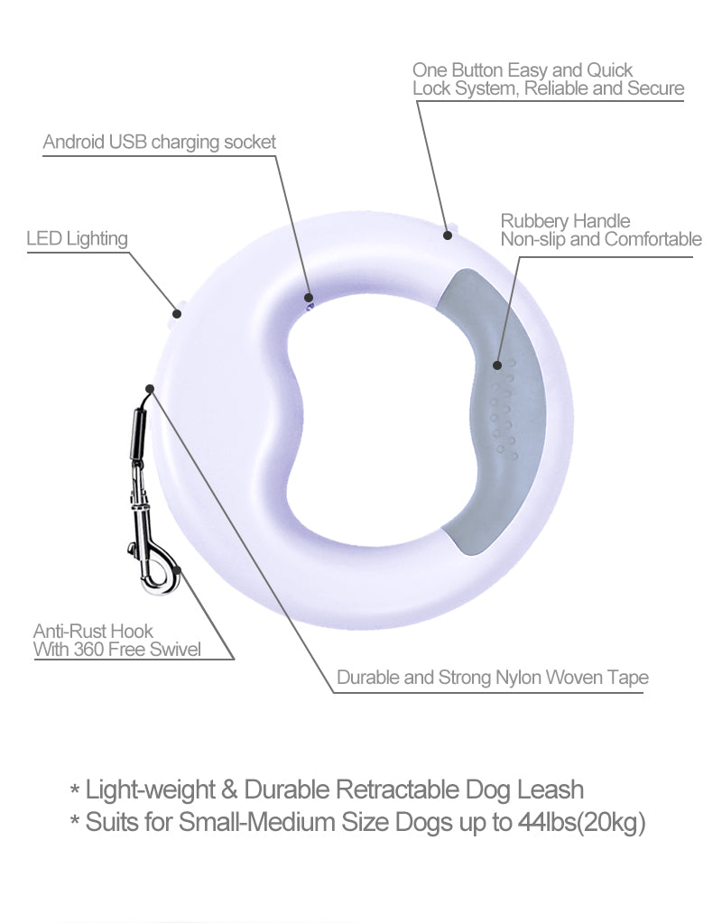 Magic Leash: Light your walks