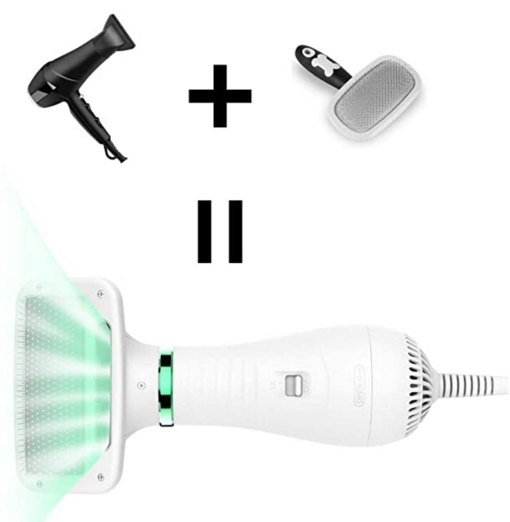 Magic Brushy: 2in1 Comb + Dryer