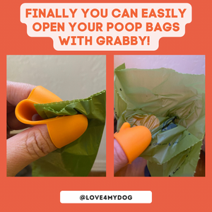 Grabby: poop bag opener