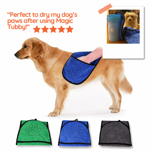 Magic Towel: paws drying towel