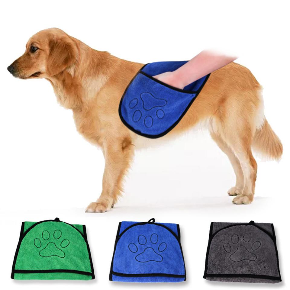 dog towel dry