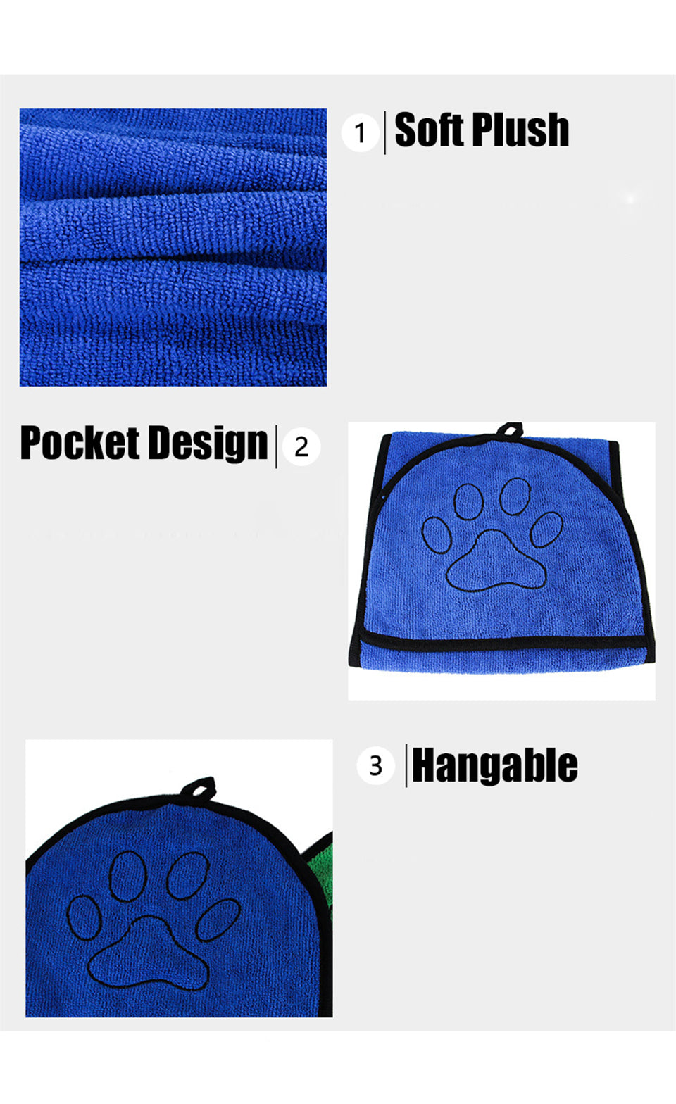 Magic Towel: Toalla para secar patas