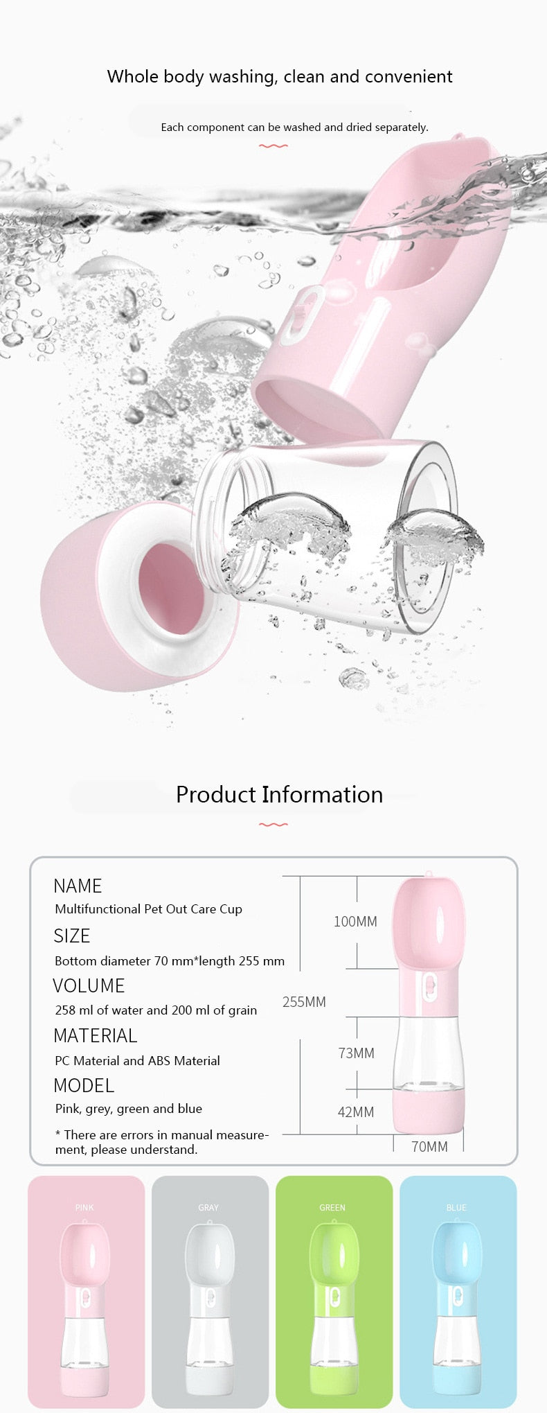 Magic Bottle: Food + Water