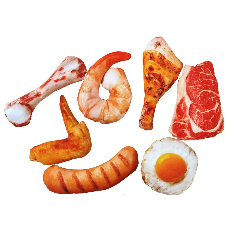 Food-Themed Chew Toys