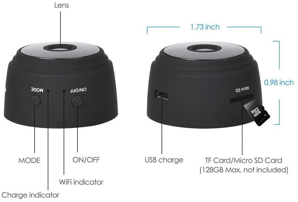 Spy your dog - mini camera
