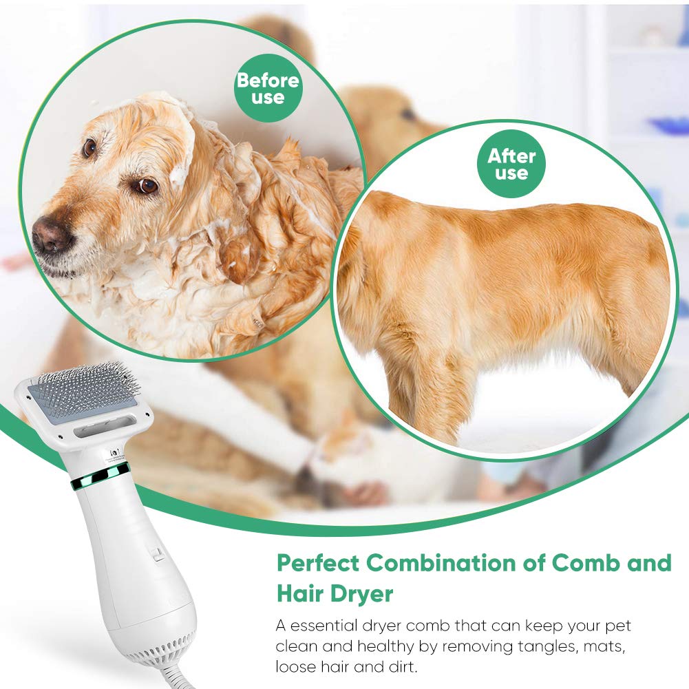 Magic Brushy: 2in1 Comb + Dryer