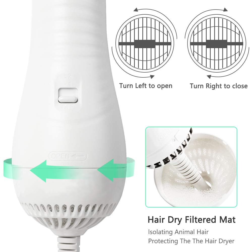 Magic Brushy: 2in1 Comb + Dryer