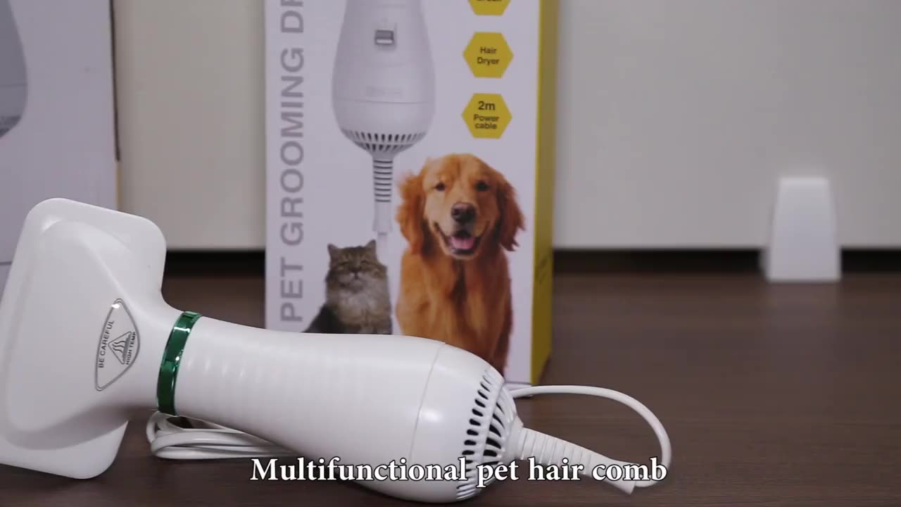 Magic Brushy: 2in1 Comb + Dryer