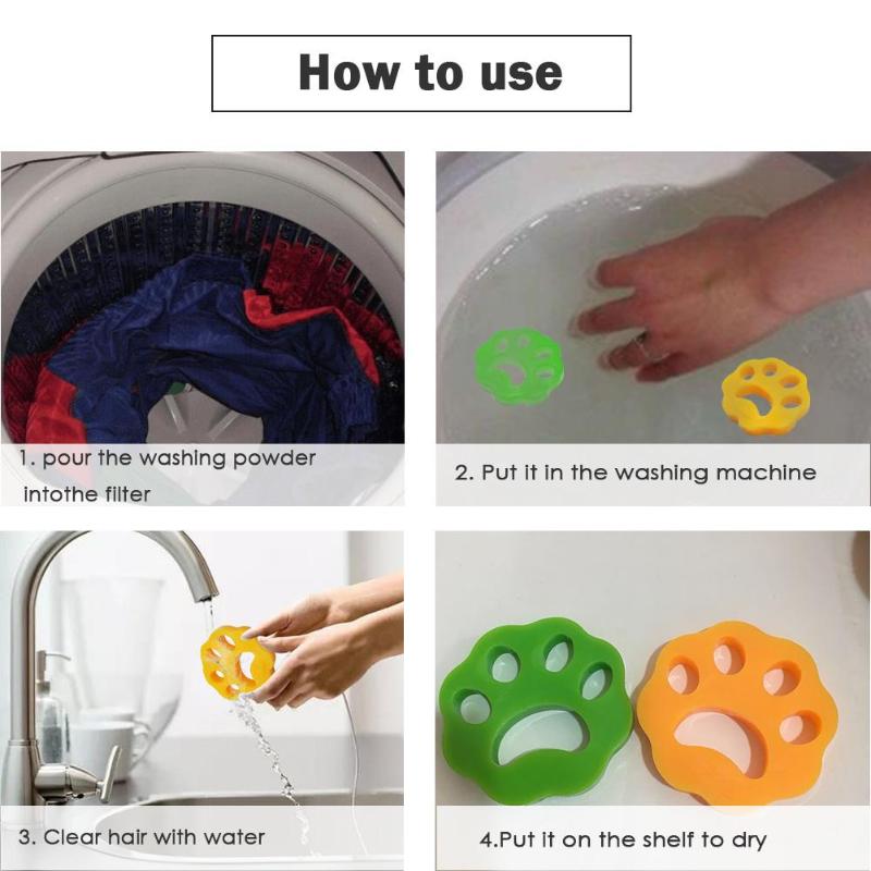Fur Grabber: washer dog hair remover