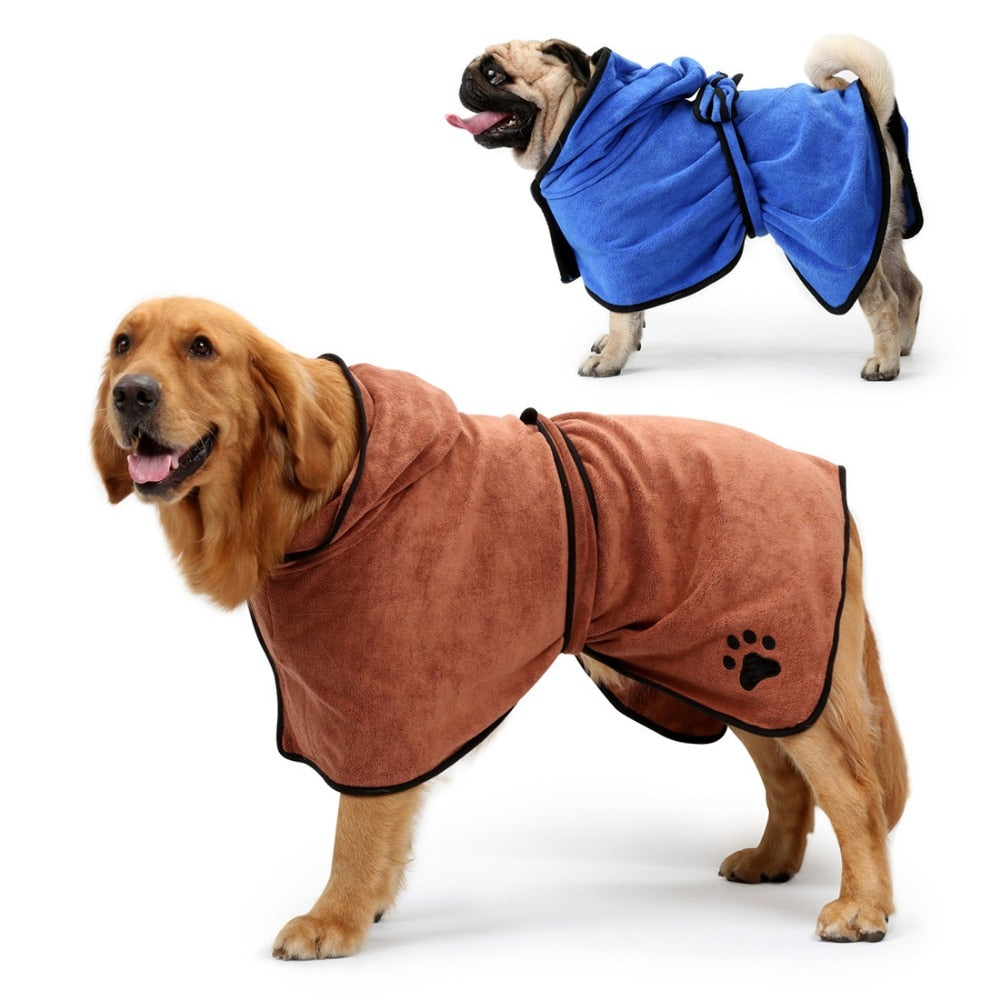 Doggy Bathrobe