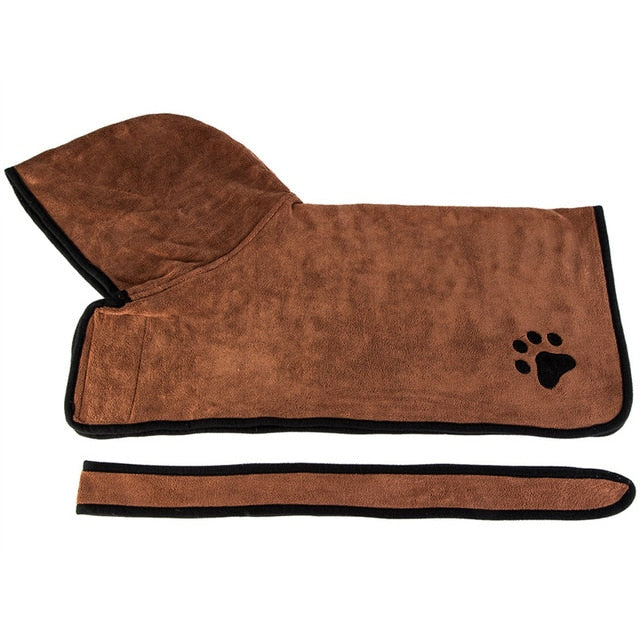 Doggy Bathrobe