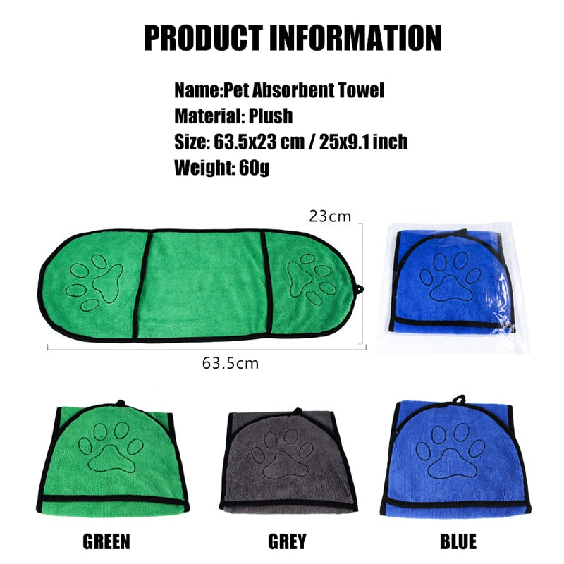 Magic Towel: Toalla para secar patas